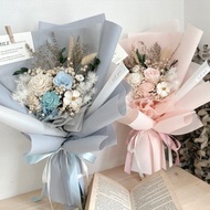乾燥花 永生花 玫瑰花 禮盒 花束 生日禮物 畢業花束 情人節 母親