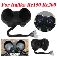 Motorcycle Digital Speedometer Dashboard Tachometer Odometer Gear Meter Instrument Voltmeter For Ita