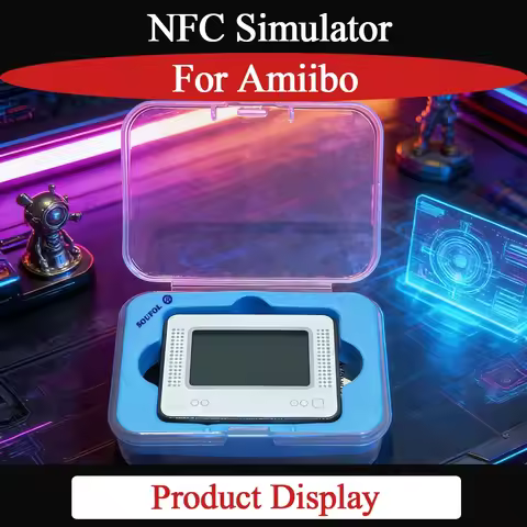 New For Amiibo Smart Simulator NFC Emulator For pixl Amiibo Emulator For Switch Chargeable Intellige