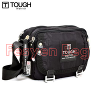 TOUGH Warrior Tas Selempang Tactical Army Bag Outdoor Travel Adventure Pria Terbaru Crossbody Sling 