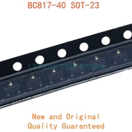 100 pces BC817-40 sot-23 6c 6cw sot23 smd transistor novo e ic chipset