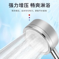 QM🥻304Supercharged Shower Head Household Bath Stainless Steel Shower Set Faucet Nozzle Shower Head SAQY