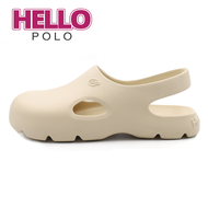 Hello Polo รองเท้าแตะผู้หญิง รองเท้าหัวโต รัดส้นหัวโต พื้นนุ่มมาก เบาสบาย กันลื่นรองเท้าแตะ รองเท้าแบบสวม แฟชั่นฤดูร้อน กลางแจ้ง HP8008