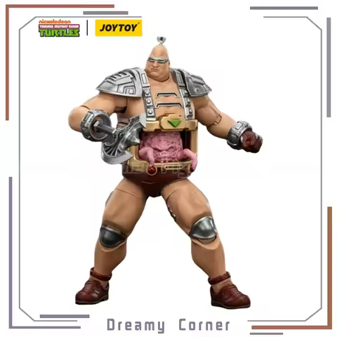 【In stock】Original JOYTOY TMNT-Krang 1/18 Action Figures Models Toys Collection Ornaments