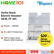 Toyomi Turbo Stack Electric Steamer 18.8L ST 101