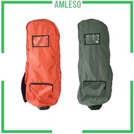[Amleso] Golf Bag Rain Cover Golf Bag Raincoat Rain Hood Water Resistant Pouch Club Cases Rain Protection Cover for Practice