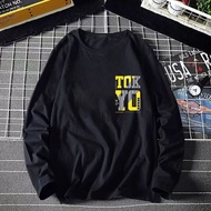 TOKYO XS-3XL T SHIRT LENGAN PANJANG PEREMPUAN BAJU LENGAN PANJANG LELAKI TSHIRT WOMAN T SHIRT MEN MUSLIMAH VIRAL