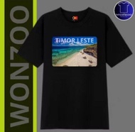 KAOS T-SHIRT SOUVENIR TIMOR LESTE PREMIUM QUALITY