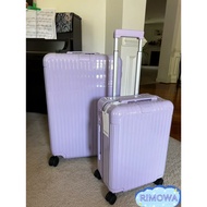 Brand new in stock RIMOWA Essential series lilac purple 21-inch cabin luggage 26-inch suitcase 33-in