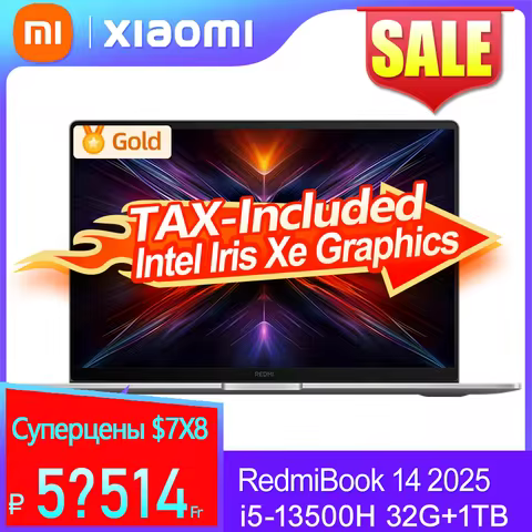 REDMI Book 14 2025 i5-13500H 32GB+1TB 14inch 2.8K 120Hz Screen