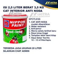 Cat Tembok Spotless Anti Noda 2,5 Liter / Nippon Paint Bisa Custom