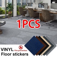 1PCS 30x30cm Waterproof Fireproof Wear-Resistant Carpet Tiles - Self-Adhesive Floor Puzzle Mat