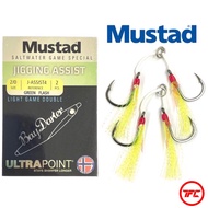 MUSTAD Jigging Assist Light Game Double Hook Jigging Hook Jig Hook J-Assist4