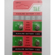 General Pack AG4 LR626 Battery 377 Watch Electronic AG4 Button Battery 1.55v Watch Universal Battery