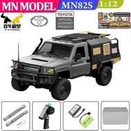 MN82S 1/12 Jeep Model 2.4G Remote Control LED Light 4X4 Off Road 4WD Climbing RC Truck Electric Toy 