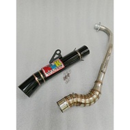 Nlk Pipe canister contour open specs exhaust Pipe for Wave 125 Xrm 110/125 Wave 100/110/115 Rs125 Fu