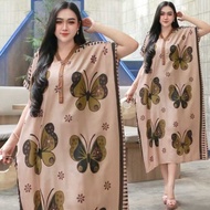 Mbok sri jumbo batwing dress Chelsea front drawstringTALI wholesale sleepwear trendyWanita
