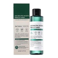 SOME BY MI AHA BHA PHA 30 Days Miracle Toner 150ml โทนเนอร์ทำความสะอาดผิวหน้า สำหรับผู้ที่เป็นสิว