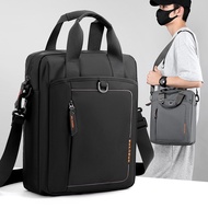 New Men's Shoulder Bag Casual Business Portable Men's Bag Fashionable Simple Men's Crossbody Bag Official Document Computer Bag