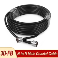 5m 10m 15m 20m 30m N Male to N Male Connector Coaxial Cable 3D-FB Extension Cable 50-3 Low Loss Coax