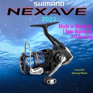 Shimano Nexave 2021 Fishing Spining Reel Casting jig saltwater laut mesin pancing masin mcm sienna