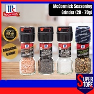 McCormick Seasoning Grinder (28-70g) Black Pepper Pink Sea Salt Garlic Perencah Bawang Putih Garam Lada Hitam 调味料