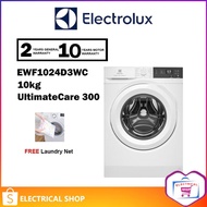 Electrolux 10kg UltimateCare 300 front load EWF1024D3WC / 9kg EWF9023P5WC washing machine (FREE LAUN