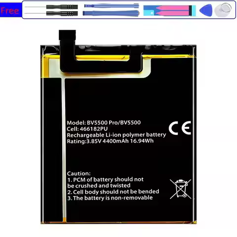 Battery 2400mAh-15080mAh for Blackview BV6100 BV5200 BV2000 BV2000S BV5100 BV7100 BV6000 BV6000S BV8