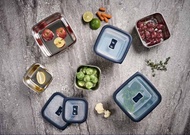 Cuitisan 酷藝師 304可微波抗菌不鏽鋼質感保鮮盒 恬方系列