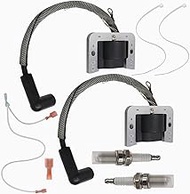 Carbpro 32-707-01-s Lawn Mower Ignition Coil 2 Pcs Compatible with Kohler CH740 CV740 CH750 CV750 SV