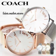 Coach Womens Perry Steel Mesh Bracelet