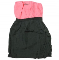 TOGA PULLA 日本製造 新款彈性無肩帶TOPTP01-FH260 均碼 粉紅色/黑色抹胸TOP[二手] [TOGA PULLA]