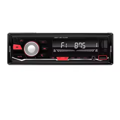 New 7 Colour Lights FM Radio Replacement Spare Parts Car Wireless Bluetooth 12V LED MP3 Player Plug-