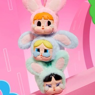 [KO CÓ HỘP] CRYBABY × Powerpuff Girls Vinyl Face Plush Series Doll Garage Kit Blind box- Móc khóa nh