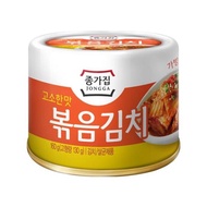 [Korea No.1 Kimchi Brand] JONGGA Stir-fried Kimchi(Canned) 160g