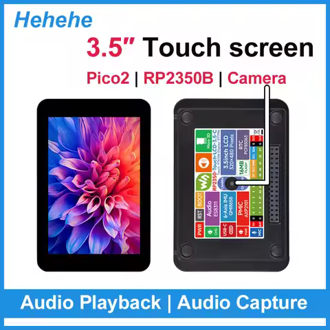 Raspberry Pi Pico 2 RP2350 3.5 inch LCD Capacitive 3.5inch TouchScreen Development Board 240x320 Dis