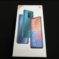 DUS KARDUS BOX HANDPHONE XIAOMI REDMI NOTE 9 ORIGINAL 100% BEKAS