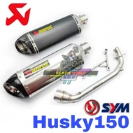 Project79 Exhaust SYM HUSKY150 Ekzos Stainless Steel HUSKY 150 Accessories Motor Tabung Muffler SYM