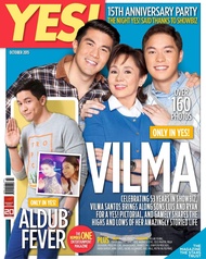 YES Magazine October 2015 Vilma Santos Recto, Luis Manzano, Ryan Recto