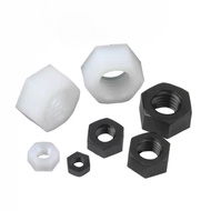 Nylon Hex Nut Nut Black/White/Transparent Nylon Hex Nut M2/M2.5-M20 [FWM]