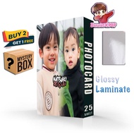 [2 sides] emergency.kpop - photocard natsuki and ritsuki chan glossy lamination free inner sleeve