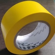 3M Yellow floor tape 764/ floor marking tape vinyl 2"x33mtr