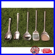 Senduk Lauk Stainless Steels Hotel Quality Serving Spoon Kari Curry Rice not QUEENS CUTLERY LADLE CO