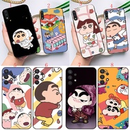 Redmi Note 10S S2 K20 K40 Pro 13R A4 A3 Pro Note 14 Pro Plus H6 Crayon Shin-Chan Soft black phone ca