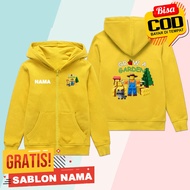 Grow Kids Zipper Roblox Gardena Grow Boys & Girls Jacket/ Roblox Gardena