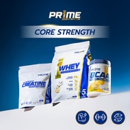 [Set สุดคุ้ม] PR1ME Whey Protein Vanilla + BCAA Mango + Creatine -ไพร์ม เวย์โปรตีน วนิลา + บีซีเอเอ 