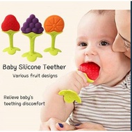 Silicone Teether - Baby Teether - Baby Tooth Teether - Fruit Teether - Fruit-Shaped Baby Teether