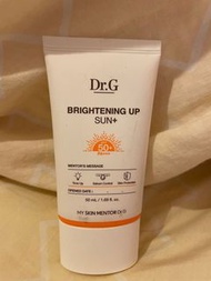 防曬乳液 提亮 物理防曬 dr.g brightening up sun+ 50PA+++