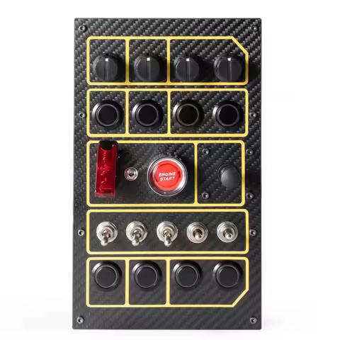SIMDID-D30 Simracing Button Box-SIMAGIC MOZA FANATEC SIMCUBE can be installed