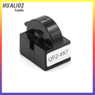 HUALI02 4.7 Ohm 1 Pin Refrigerator PTC Starter Relay Black Parts